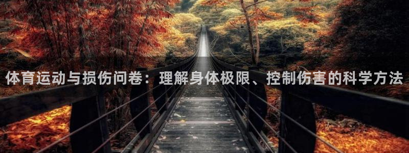 三亿体育网：体育运动与损伤问卷：理解身体极限、控制伤害的科学方法